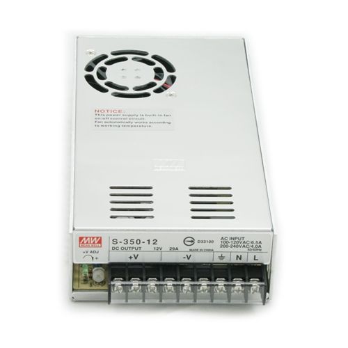 Power Supply, Indoor 12VDC 350W